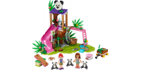 LEGO FRIENDS La cabane des pandas dans la jungle 2020